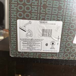 Brizo T60298-PC Levoir Thermostatic Shower Trim in Polished Chrome